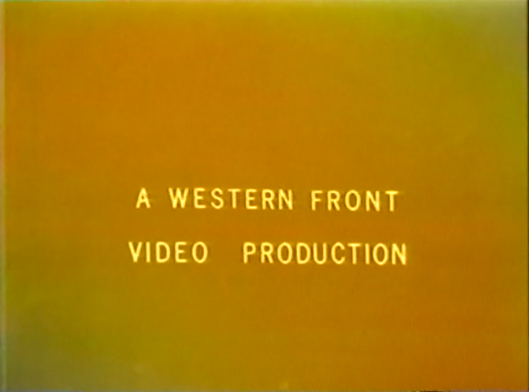 Yellow text reading “A Western Front Production” on an orange-brown background.